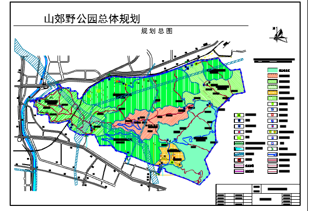 某地区小型公园景观规划设计总详图_图1