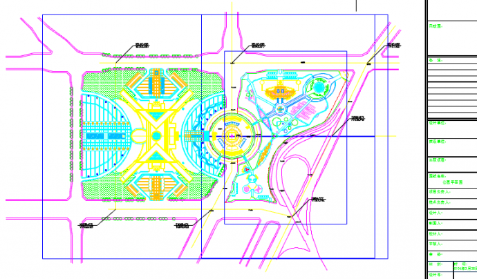 某地区小型科技公园景观设计规划图_图1