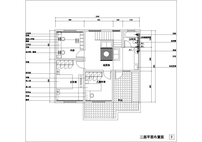 【山西】某二层住宅给排水设计图（市政供水）_图1