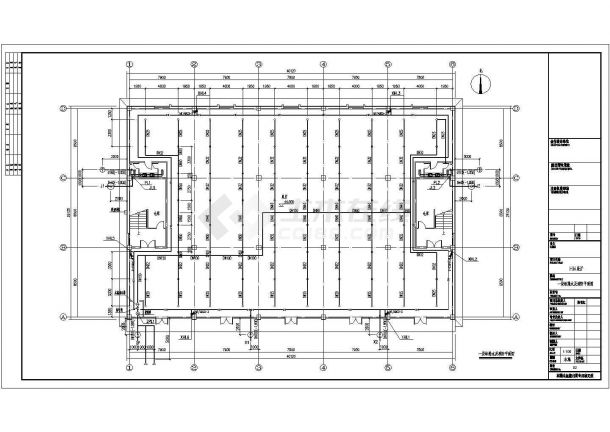 某3143.79㎡三层批发市场展厅给排水施工图-图二
