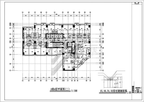 [重庆]某46层超高层住宅给排水设计图-图一