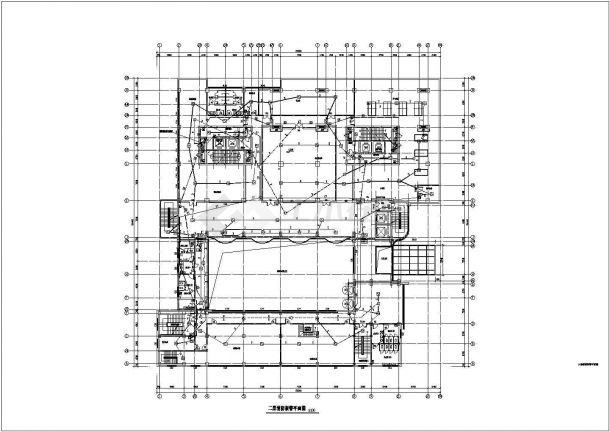 某地区高层综合楼电气设计施工图纸-图二
