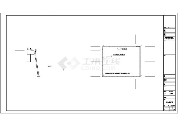 安徽某580㎡三层钢筋混凝土结构办公楼电气施工图纸-图一