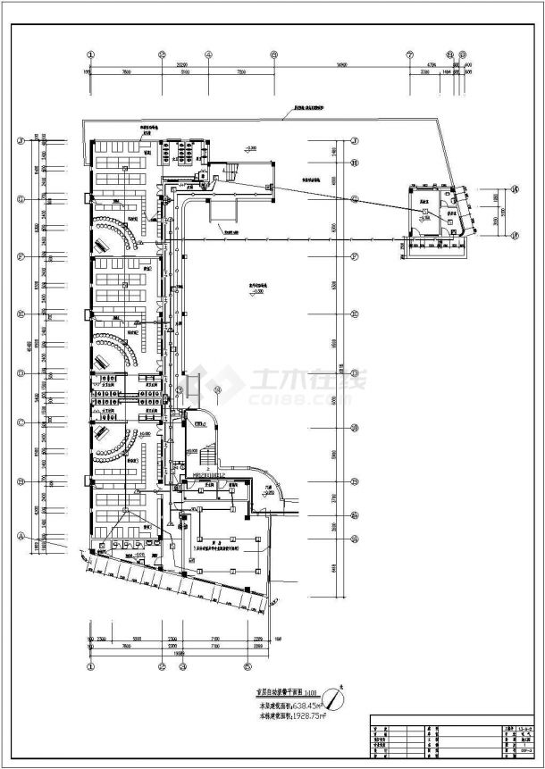 高层幼儿园CAD全套电气施工详图-图二