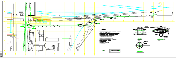某地区工程给水管道穿铁路设计施工图_图1