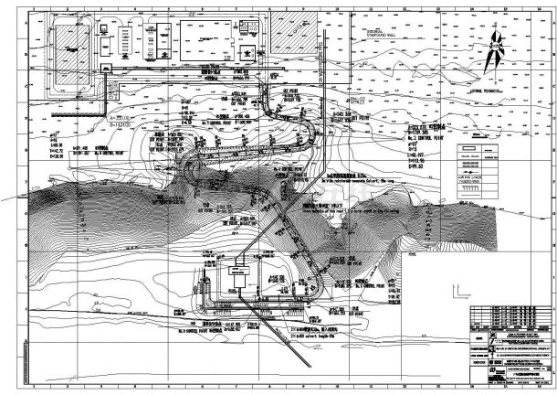 某地区电厂全套电气设计施工系统图纸-图一