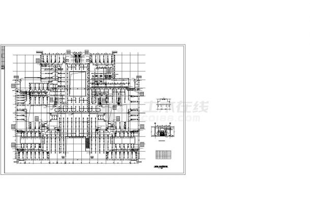 [河南]45000㎡五层医疗建筑空调通风及防排烟系统设计施工图（含节能设计）-图一