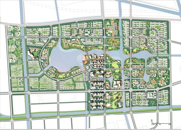 某地核心商务区城市设计建筑方案文本（pdf格式）_图1
