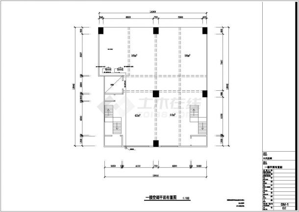 [广东]七层宾馆酒店项目多联机空调系统设计施工图-图一
