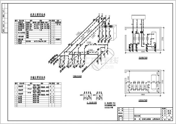 【郑州】某两层疗养院暖通空调施工设计图纸-图二