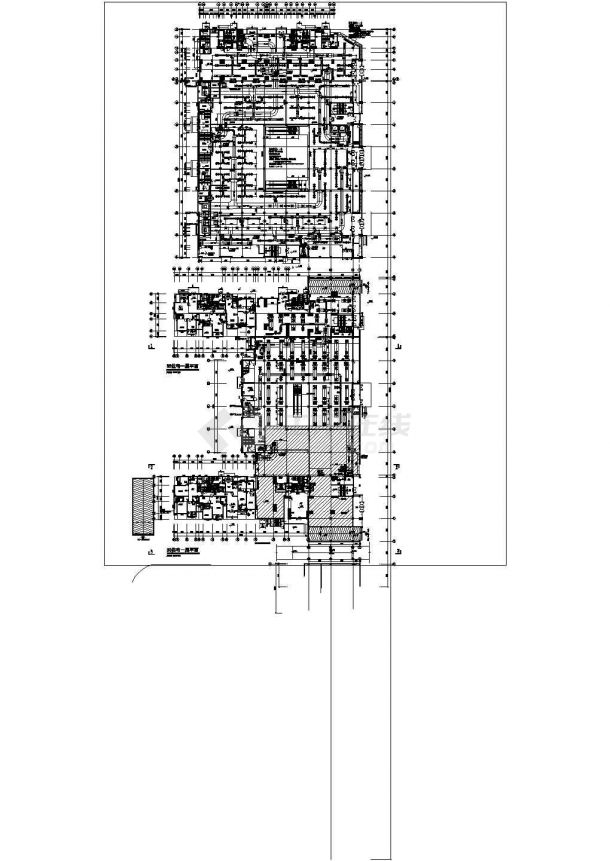 【菏泽】33000㎡某四层商场暖通空调施工设计图纸-图一