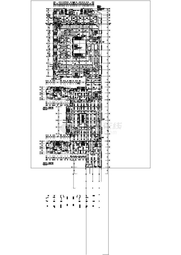 【菏泽】33000㎡某四层商场暖通空调施工设计图纸-图二
