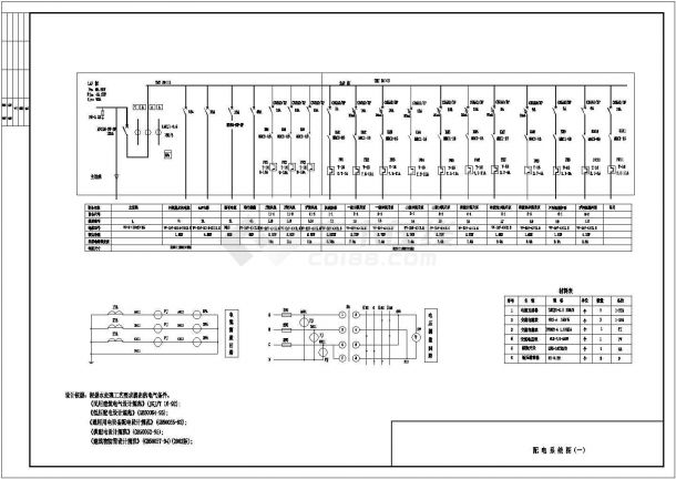 某368㎡污水处理厂全套电气施工图纸（含电气设计说明）-图一