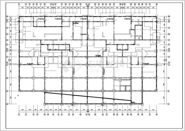 某18198㎡二十层钢筋混凝土结构住宅楼电气施工图纸-图二