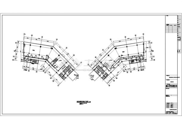 海南35714㎡十五层五星级酒店暖通设计施工图（含冷冻机房详图及管井大样等）-图二