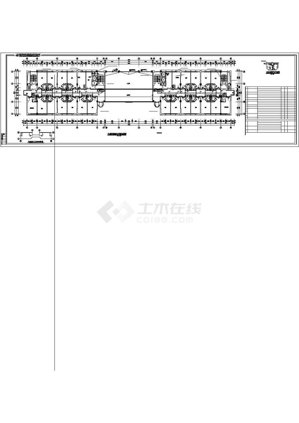 [云南]十六层大型酒店建筑空调及防排烟系统设计施工图-图一