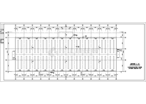 某1804㎡单层钢结构厂房建筑施工图（高6米）-图二