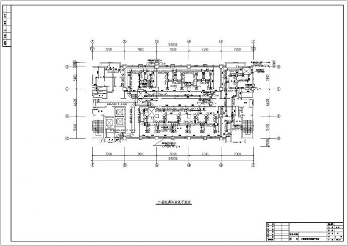 [北京]8层酒店综合楼空调通风系统设计施工图（机房设计）_图1