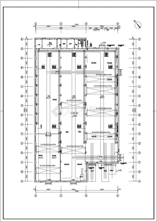 【云南】11394㎡多层冷作厂房暖通热动系统设计施工图-图二