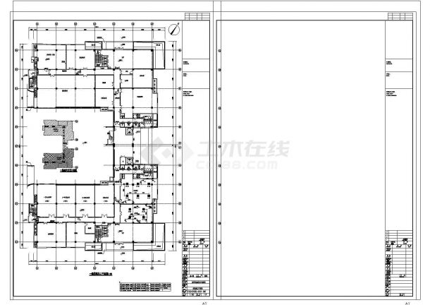 【苏州】五层洁净厂房暖通空调工程设计施工图-图一