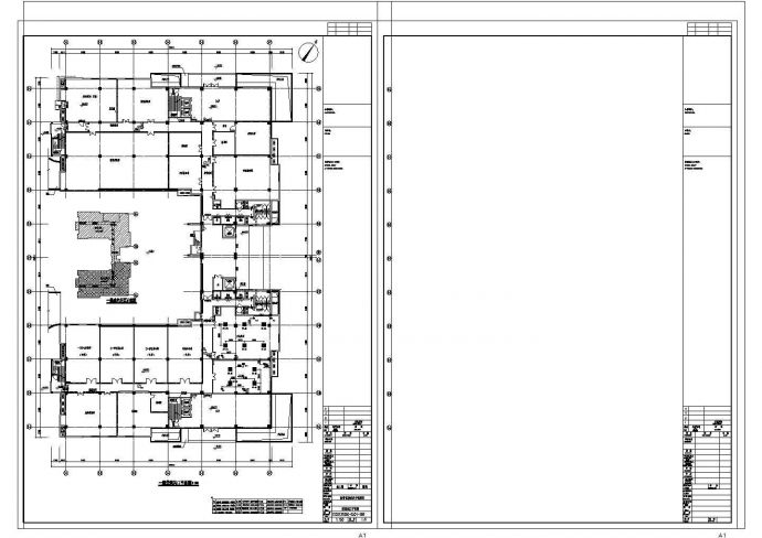 【苏州】五层洁净厂房暖通空调工程设计施工图_图1
