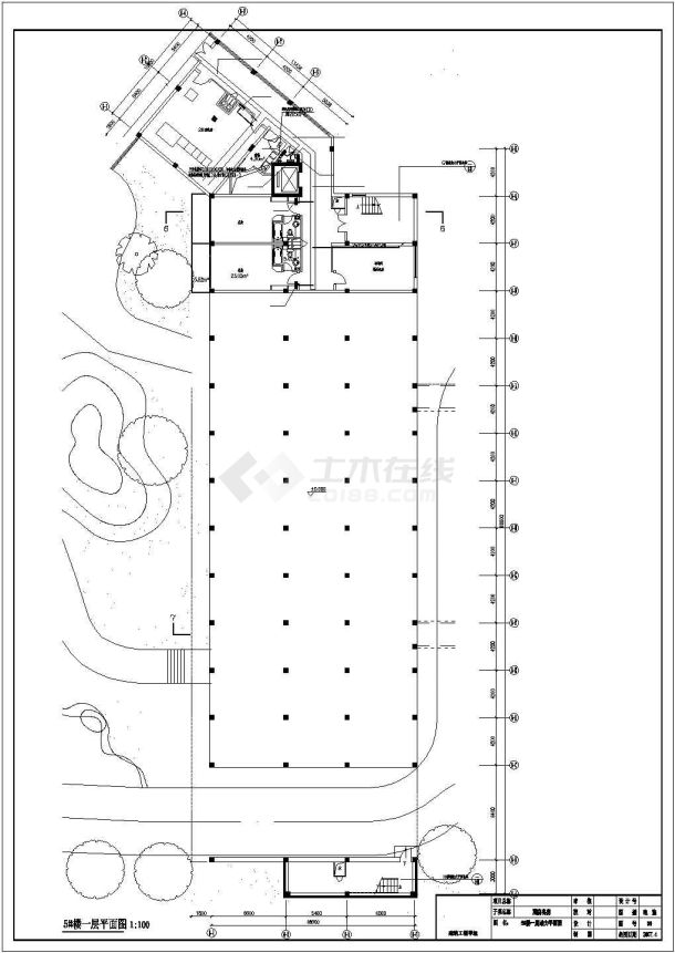 [武汉]某232000㎡地上六层酒店建筑电气图纸（5号楼）-图二