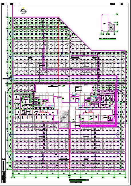 某城市高档小区住宅全套给排水施工图纸-图一