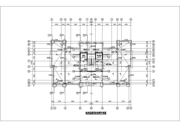 【天津】13437㎡高层住宅小区采暖通风及防排烟系统设计施工图-图二