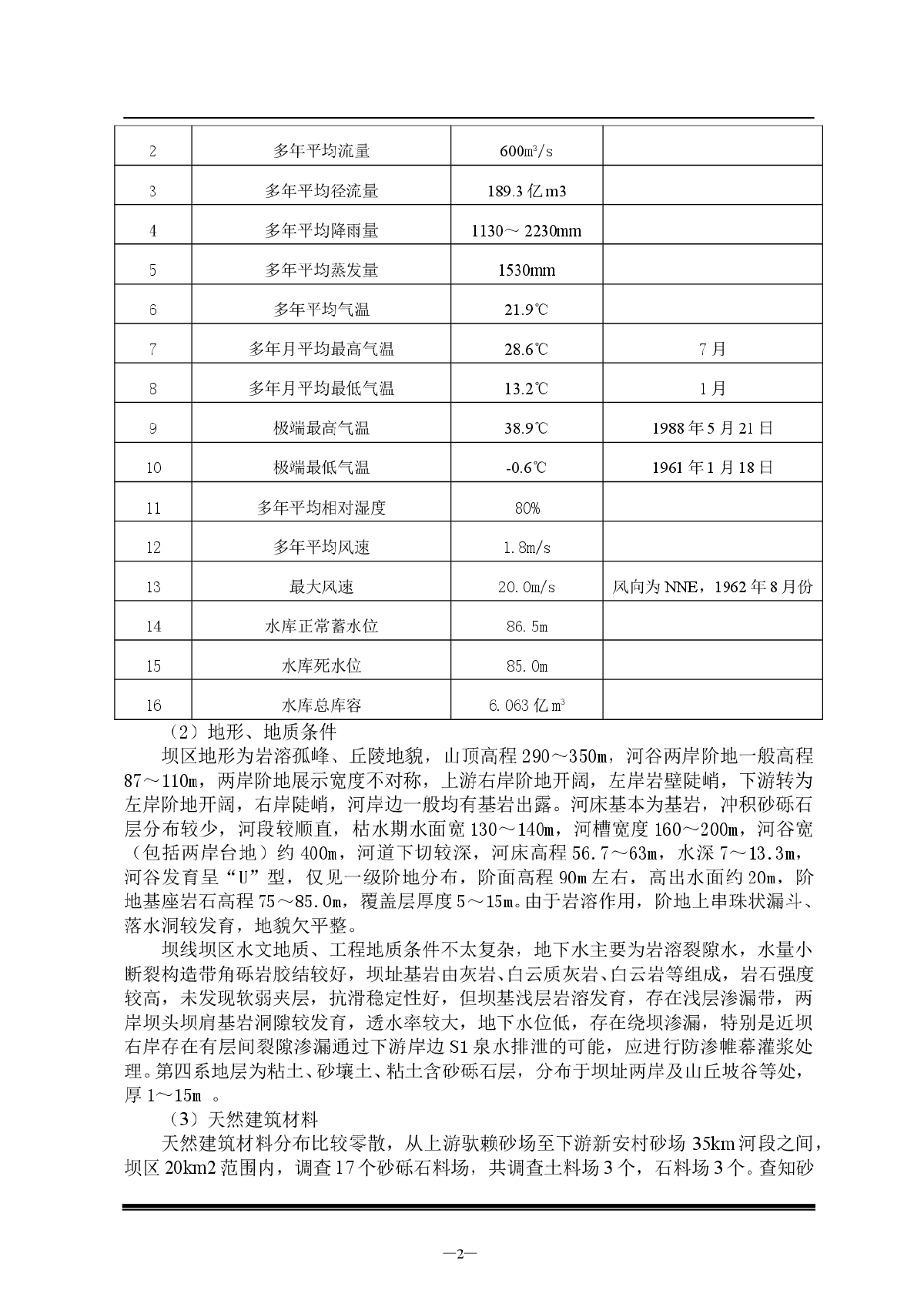 【广西】左江山秀水电站施工组织设计方案-图二