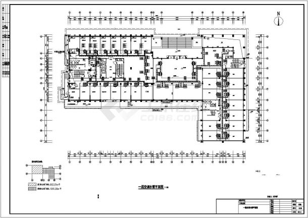 [湖南]19290㎡十五层办公楼中央空调通风设计施工图-图一