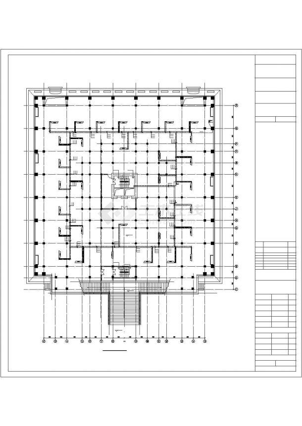 [北京]12379㎡四层大空间办公楼中央空调系统设计图纸-图二