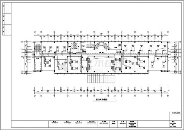 [宁波]6000㎡五层小型办公楼空调设计施工图-图二