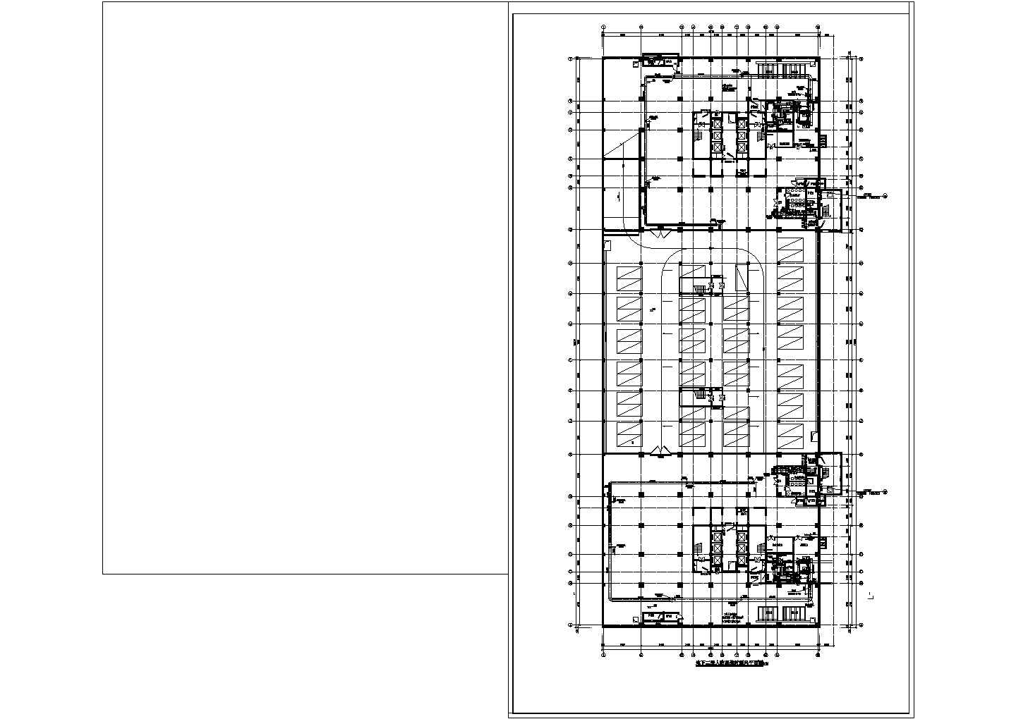 [太原]69815㎡二十一层科研办公楼空调通风设计施工图(人防地下室)