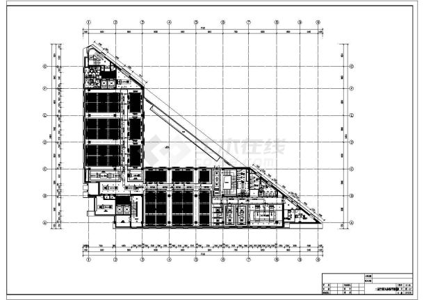 [北京]11905㎡四层办公楼通风空调施工图-图一