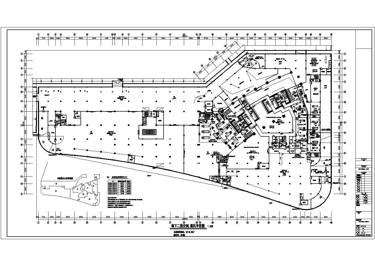 【湖南】国际广场超高层建筑地下室、裙房暖通设计施工图