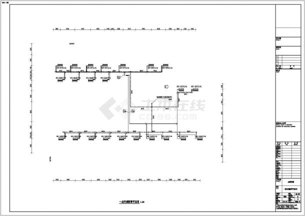 【江苏】工业坊改造升级项目暖通空调设计施工图（含审图意见）-图一