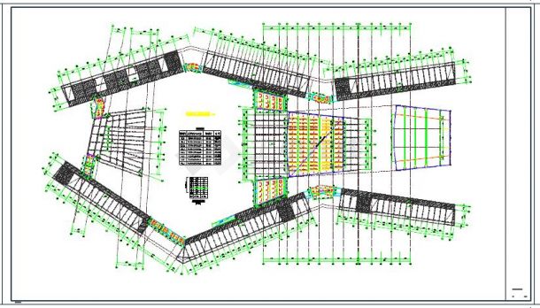 【河瓶县】第四实验学校教学楼结构设计施工图-图二
