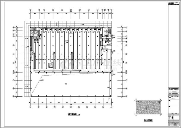[江苏]16151㎡四层工业厂房物流中心空调通风系统设计施工图(含电气部分)-图一