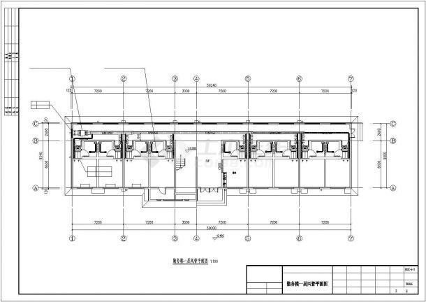[山东]8000㎡工业工厂及配套设施空调系统设计施工图（地源热泵系统）-图二