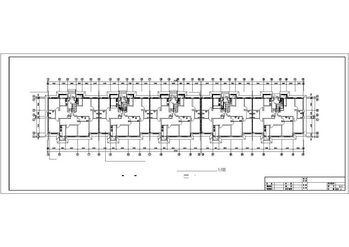 [吉林]某六层钢筋混凝土结构住宅楼电气施工图（含电气设计说明）_图1