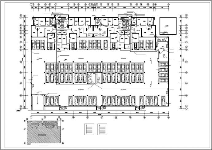 合肥某二十六层钢筋混凝土结构住宅楼电施图（含车库，设备用房）_图1