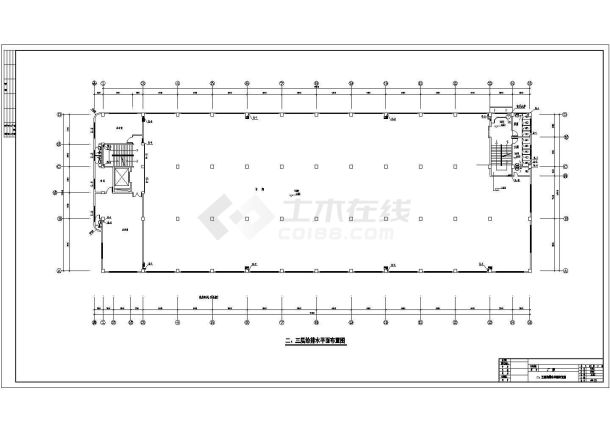 某地区工业厂房全套给排水设计施工图-图二