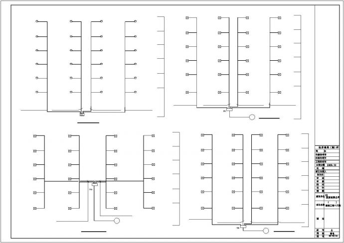 [江油]某3933㎡新建小区六层住宅楼电气施工图纸_图1