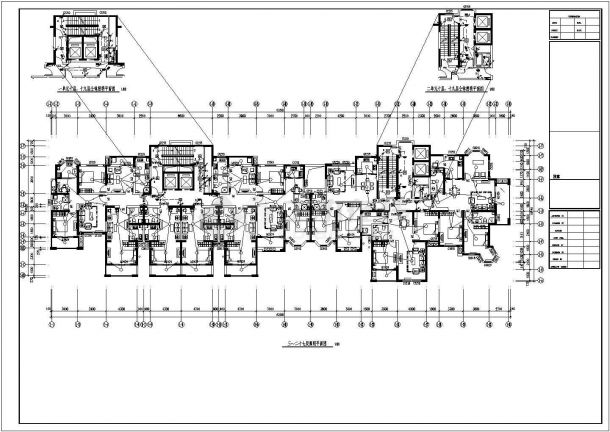某二十八层钢筋混凝土结构住宅楼电气设计图（高85米）-图二
