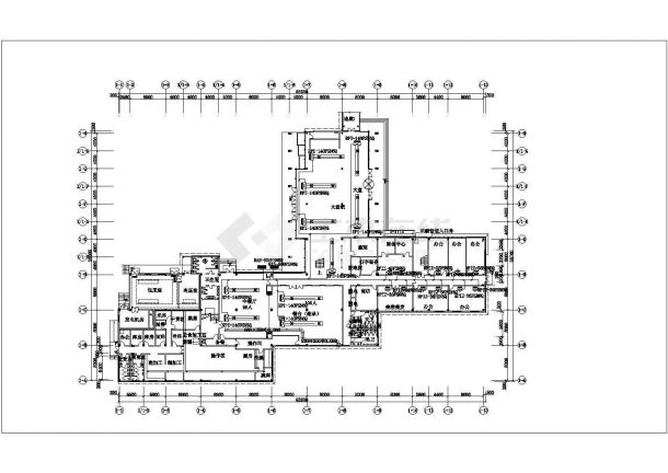 【青岛】某工人温泉疗养院暖通设计施工图纸-图二