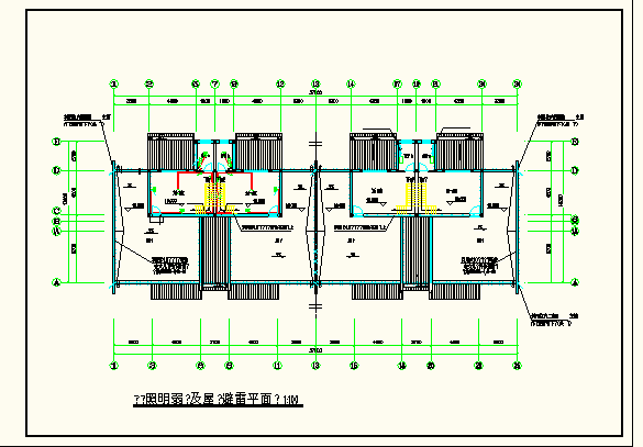 四川某地上六层住宅楼电气施工图纸（三级负荷，第三类防雷）_图1