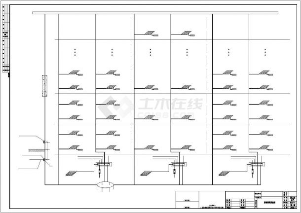 扬州某地上十九层框架结构住宅楼强电施工图纸（二级负荷）-图一