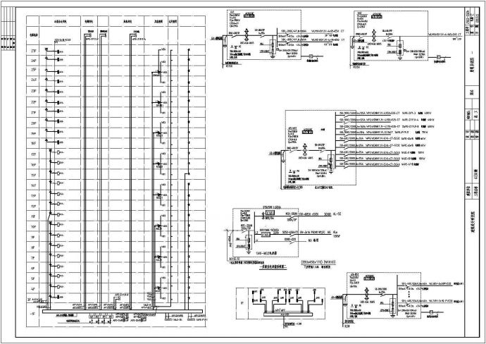 [河北]25000㎡二十七层综合商住楼强弱电系统施工图纸（办公商业）_图1