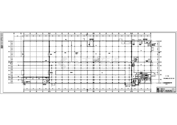 【天津】22235平米两层车间工程暖通设计施工图纸-图一