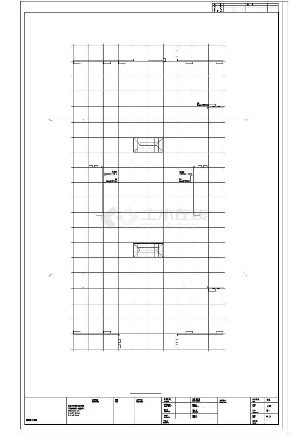 [江苏]41124㎡三十二层商业综合楼强弱电系统施工图（地下两层大样）-图一